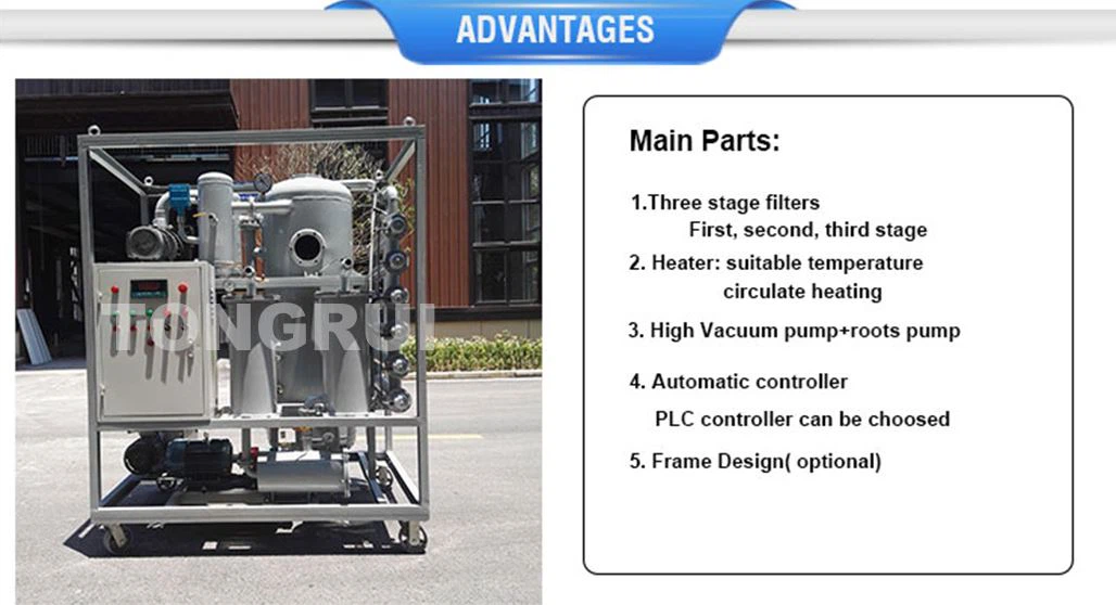 transformer oil purification machine plant