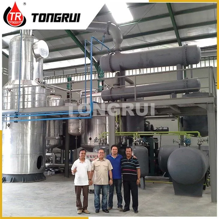 Black Engine Oil Recycling Machine