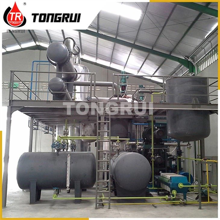 environment friendly waste engine oil recycling plant